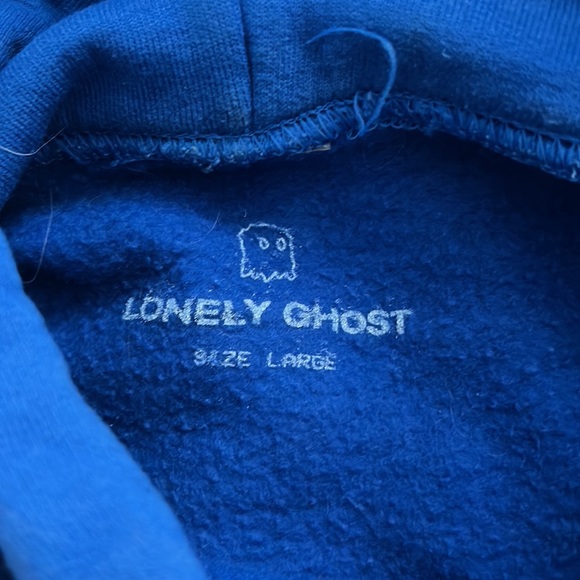 Lonely Ghost hoodie - Picture 3 of 3